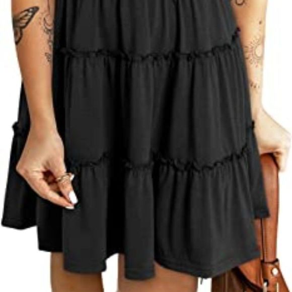 FARYSAYS Summer Dresses for Women Sleeveless Button Down Smocked Elastic Dress - Picture 7 of 7